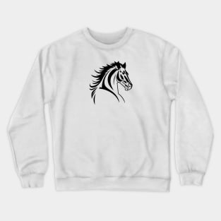 Gorgeous Horse silhouette Crewneck Sweatshirt